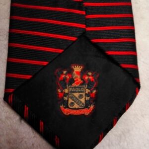 GUCCI - Black & Red POWER TIE!